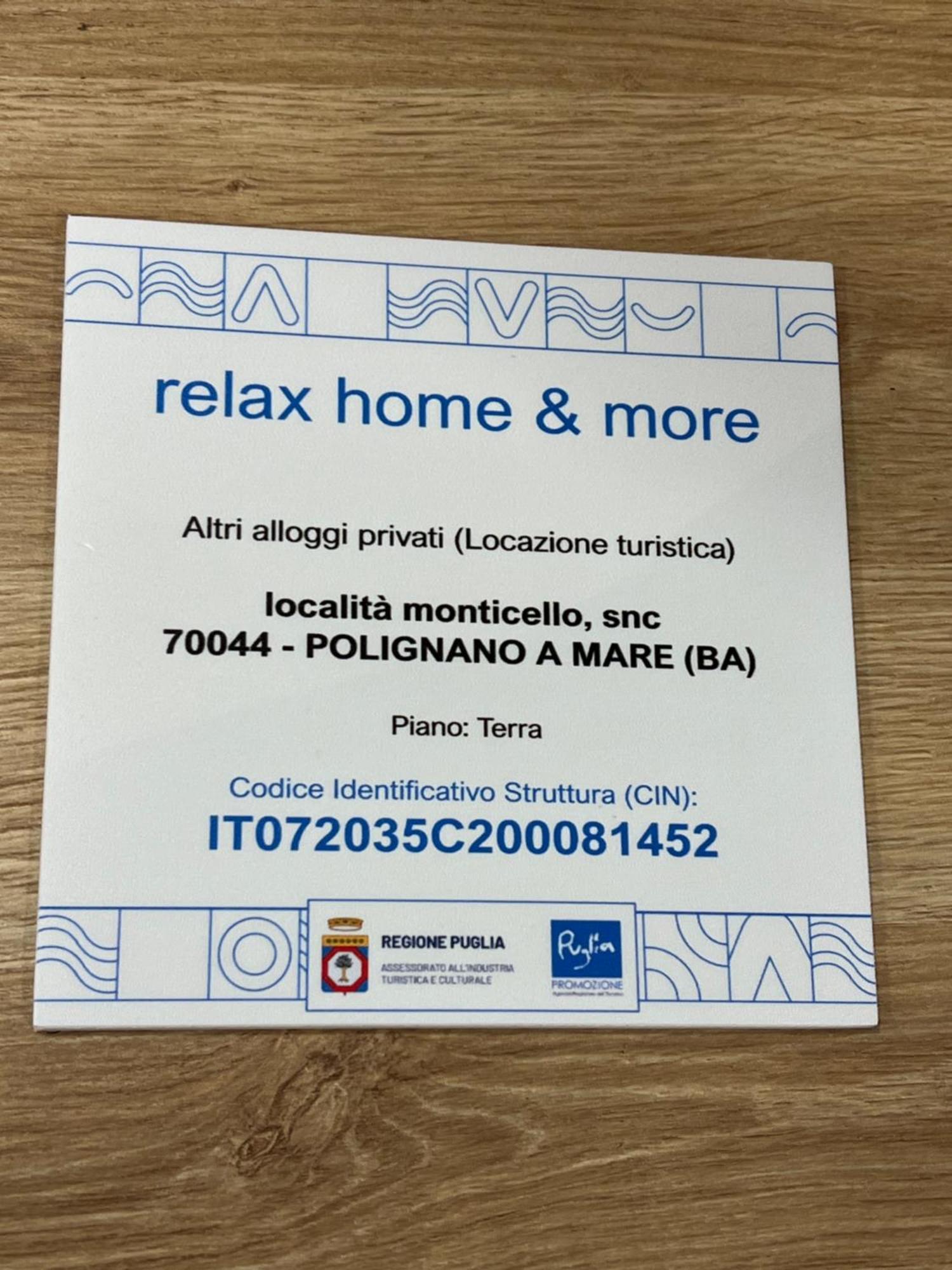 Relaxhomeandmore21Official โปลีญาโนอามาเร ภายนอก รูปภาพ